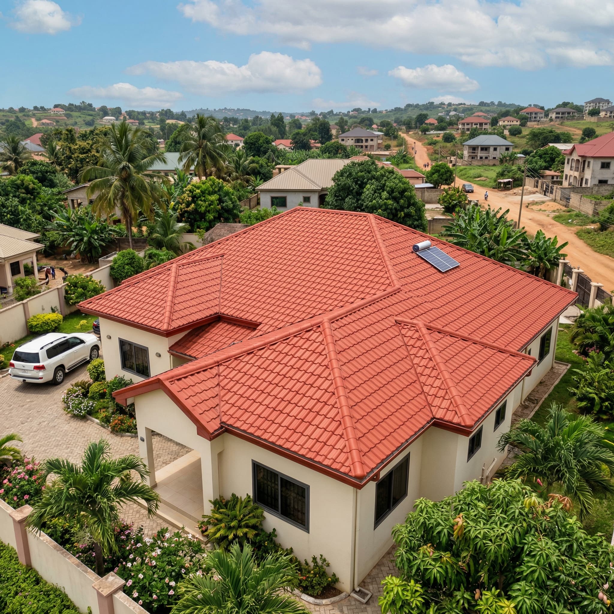 Aluminium Roof — Kinkok Roofing project