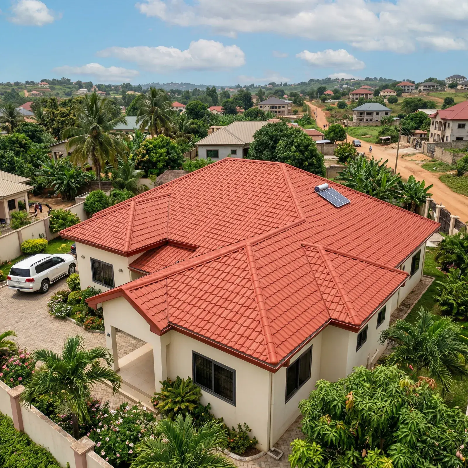 Aluminium Roof - Kinkok Roofing project