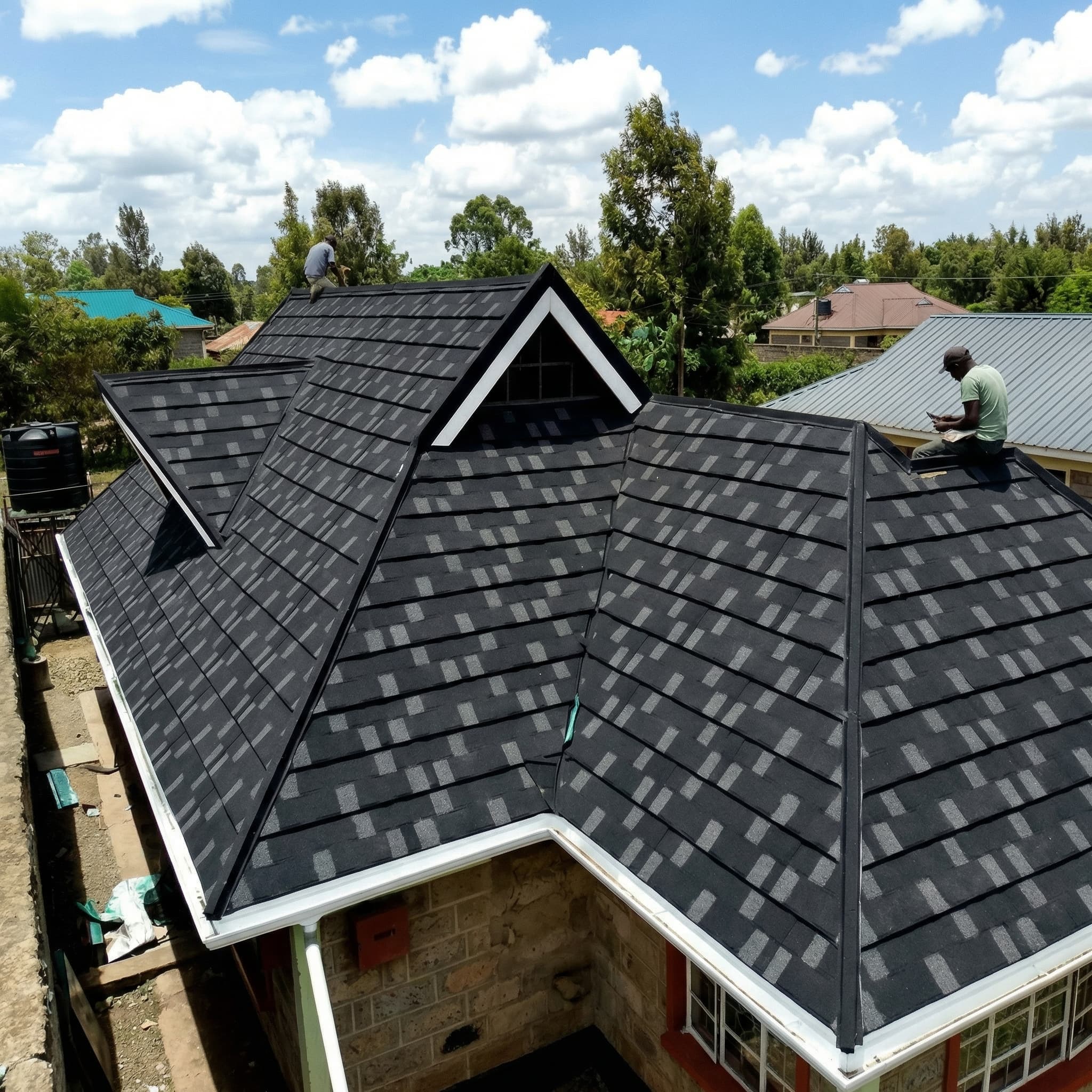 Metal Sheet Supply — Kinkok Roofing project