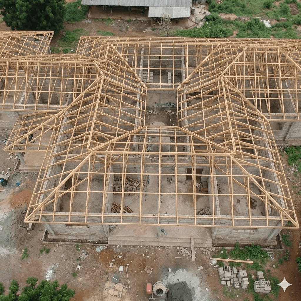 Detached Home Roof — Kinkok Roofing project