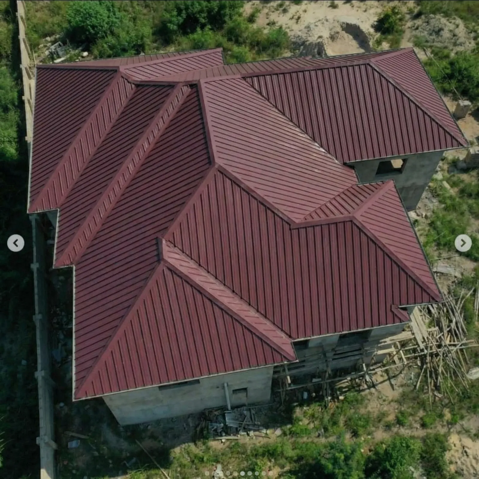 Mixed Finish Project - Kinkok Roofing project